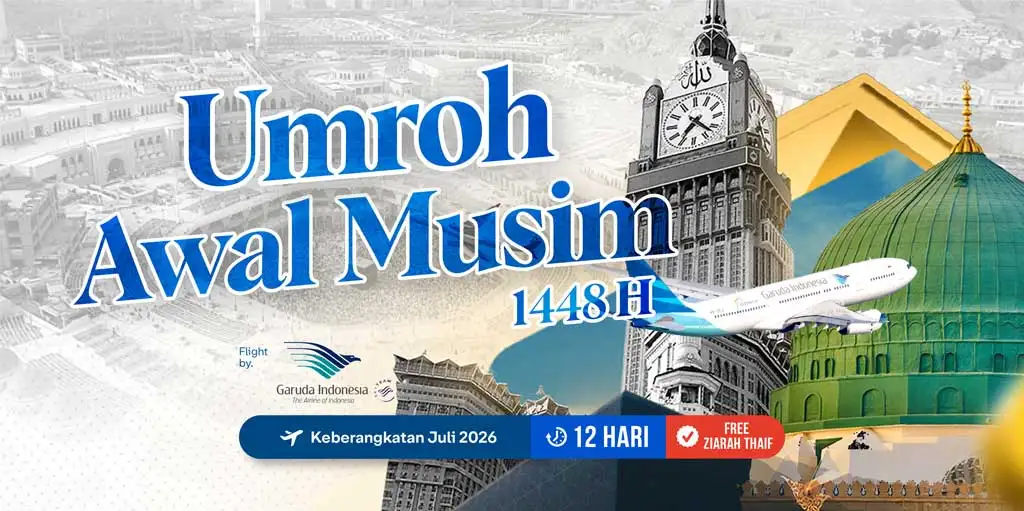 Paket Umroh Reguler Awal Musim 1448H