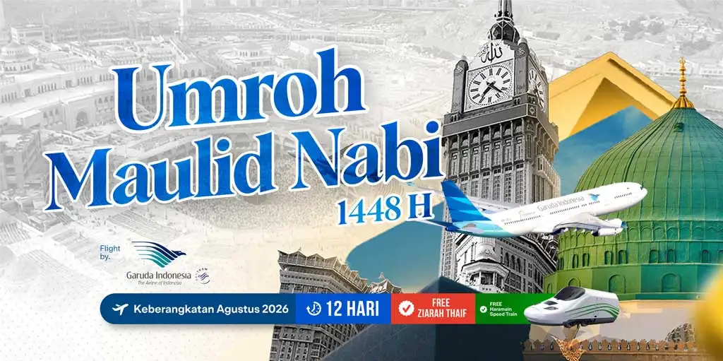 Paket Umroh Reguler Maulid Nabi 1448
