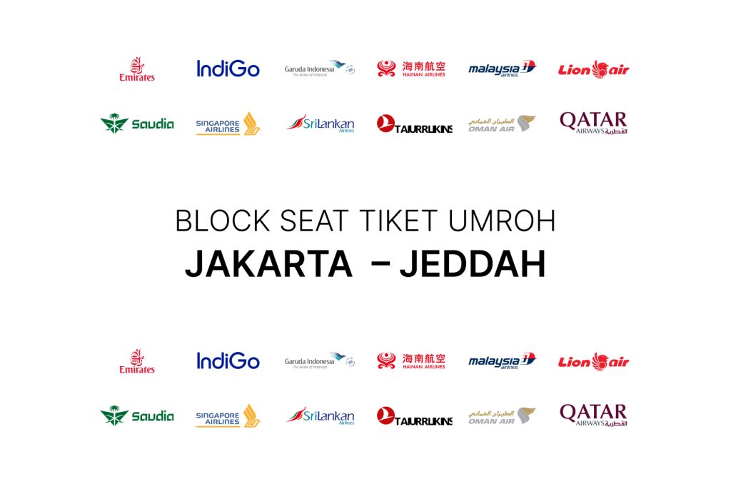 Tiket Umroh Jakarta - Jeddah