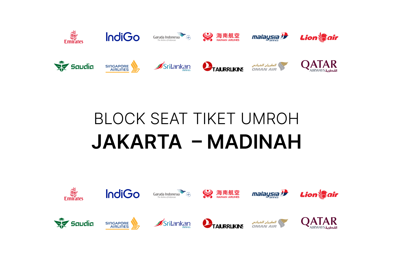 Tiket Umroh Jakarta - Madinah