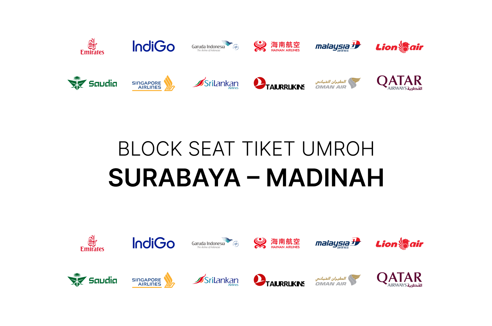 Tiket Umroh Surabaya - Madinah